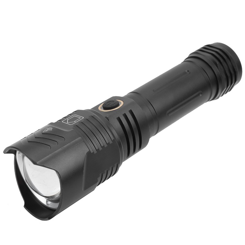 Outdoor Portable Flashlight USB Charging Torch Light Multifunctional Waterproof Flashlight