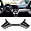 ABS Steering Wheel Gloss Trim Carbon Fiber Pattern Fit for