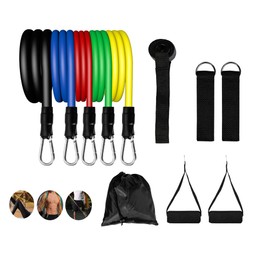 Resistance Bands, Work Out Bands Strength Training Home Gym Equipment, Jump Rope, Tangle-Free Jumping Rope Cable (Working Out Bands)