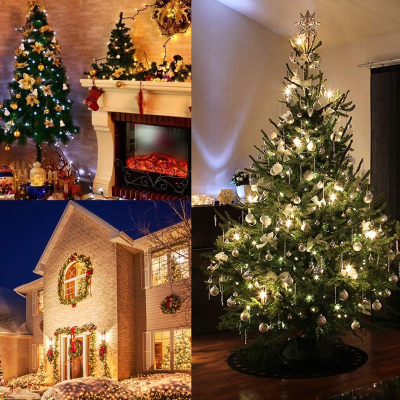Koxly Christmas Lights, Battery Operated String Lights 18ft 50 LED