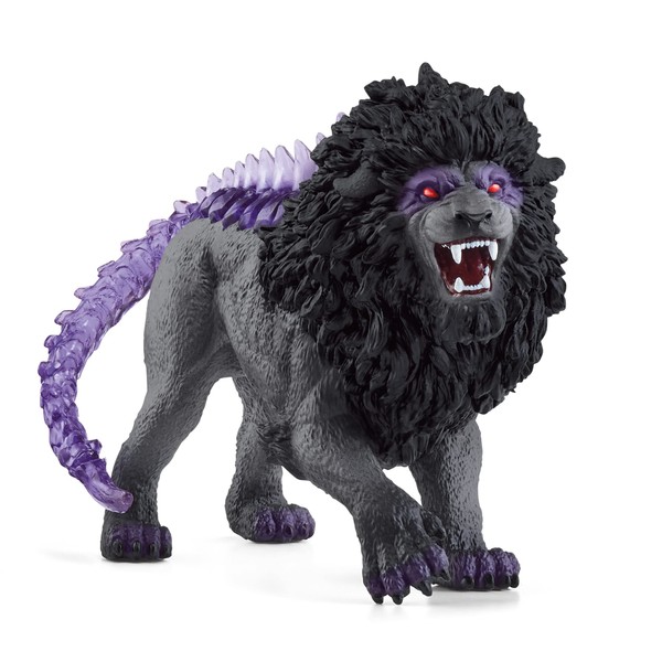 SCHLEICH 42555 Shadow Lion Eldrador Creatures Toy Figurine for children aged 7-12 Years