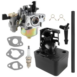 GoaMotors GX120 Carburetor with Air Filter Housing for Honda GX120 GX160 GX200 5.5HP 6.5 HP Small Engine 16100-ZH8-W61 16100-ZH7-W51 Carb Fuel Line Spark Plug Assembly