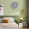 NUOVO Large Wall Clock for Living Room, Retro Wall Clock,