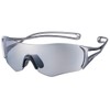 SWANS E-NOX EIGHT8 EN8-0051 SIL Sports Sunglasses, For Marathons, Running,