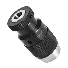 kimllier JT33 Self-tightening Keyless Drill Chuck 1/32-5/8 Inch Clamping Range 0.005 Inch Accuracy Light Duty Drill Chuck Fit for CNC Lathe Milling Drill Machine