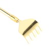 Glomora Gold Telescopic Back Scratcher Set, Portable Extendable Stainless Steel