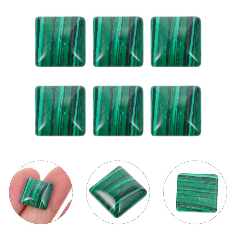 COHEALI 50pcs Natural Agate Gemstone Loose Beads for Jewelry Making