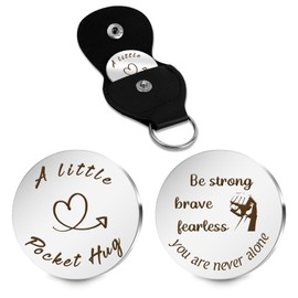 Lerdrtuin Pocket Hug Token Inspirational Gifts Keepsake Encouragement Gifts For Women Men Cheer Up Gift For Women Positive Motivational Signs For Sister Friend Colleague 2025 Graduation Gift