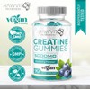 Creatine Monohydrate Gummies, Blueberry Flavour, 5000mg Strength, 90 Gummies, 30-45