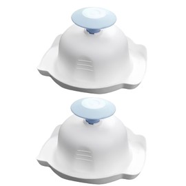 2Pcs Blue Food Safety Holder for Mandolin Slicer or Grater,Finger Anti-Cut Protectors for Vegetable Grater,Peelers and Slicers, Graters, Food Slicer Cutter Finger Guard for Mandoline Slicer