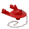 FlushLine 2" Toilet Flappers Replacement for Shark Fin GP84138, 84313,