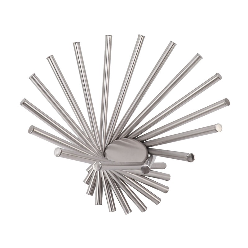 Fruit Basket Foldable Fruits Vegetable Holder Stainless Steel Serving Bowl