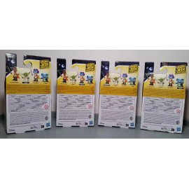 Hasbro Young Jedi Adventures Action Figures Yoda, Kai, Nubs & Lys, Lot of 4, NEW