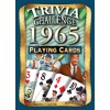 Flickback 1965 Trivia Playing Cards: 55th Birthday or Anniversary Gift