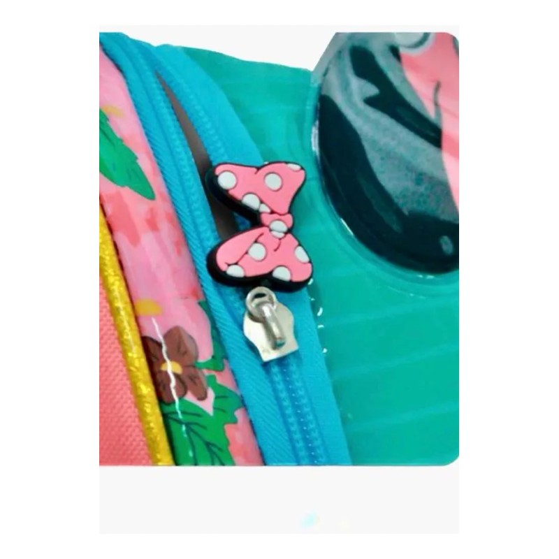 Idea Nuova Lonchera Original De Tela Térmica Minnie Mouse