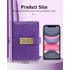 WEMATE Journal with Lock, A6 PU Leather Diary with Lock