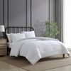 1888 Mills 3 Pieces Full/Queen Comforter Set - Striped Reversible