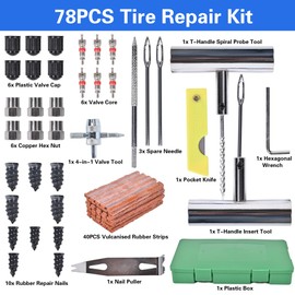 78 Car Tyre Repair Kit Tyre Repair Kit Car Tyre Tubeless Repair Kit Tyre Repair Kit Tyre Repair Kit Motorcycle Repair Kit Puncture Set Tyre Puncture Kit Tyre Repair Kit Motorcycle Tyre Patches