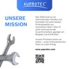 AUPROTEC Eiskratzer Auto Messingklinge & Polycarbonatseite/Eiskratzer Messingklinge mit Eisbrecher Zacken/Schneekratzer