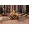 Nemesis Now Lisa Parker Purrlock Holmes, Brown, 10.5 cm