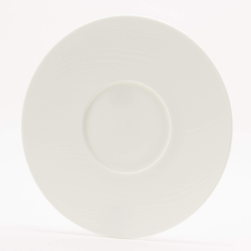 Narumi 50763-5563 Aria Cup Saucer, White, 6.7 inches (17 cm),