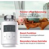 revolt Radiator Thermostats: Set of 3 Programmable Universal Radiator Thermostats,