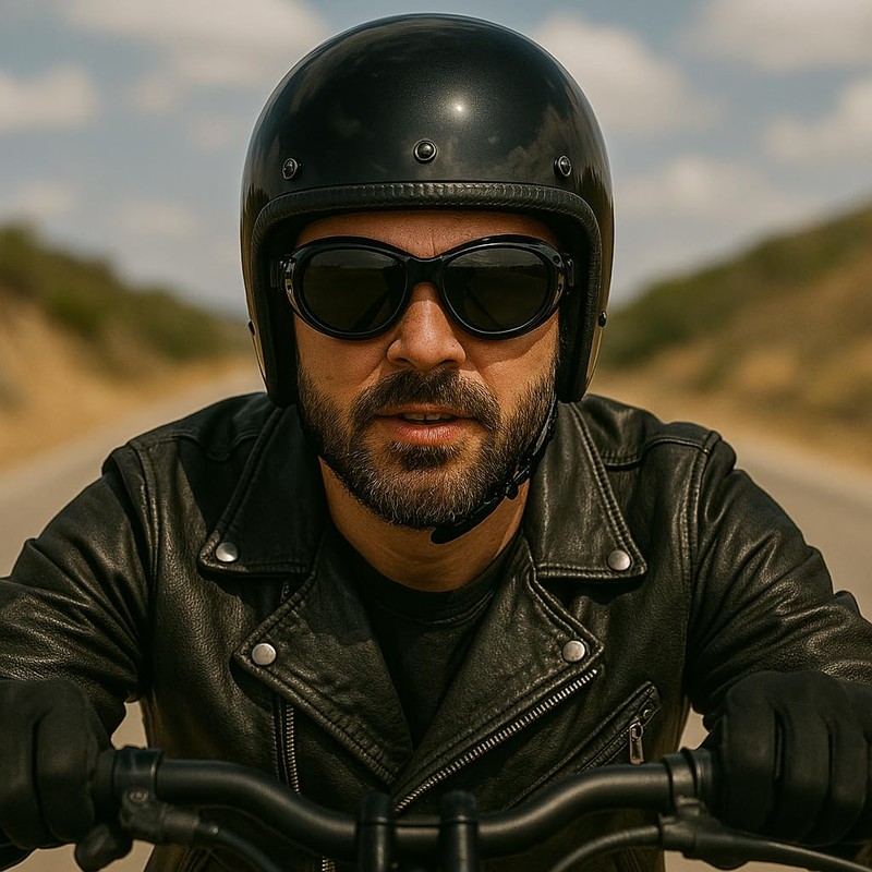 Birdz Eyewear Eagle Red Baron Motorcycle & Airsoft Goggles Clear