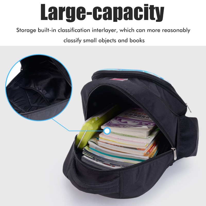 Anime Game Backpack Cartoon Printing Backpack Bookbag for Kids School
