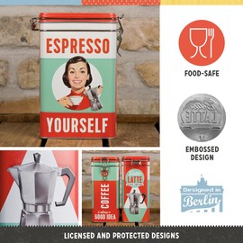 Nostalgic-Art Say It 50's Aroma Cans, 11 x 8 x 18 cm