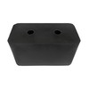 4 Pack Reinforced Rubber Dock Bumper 6” x 3.25” x