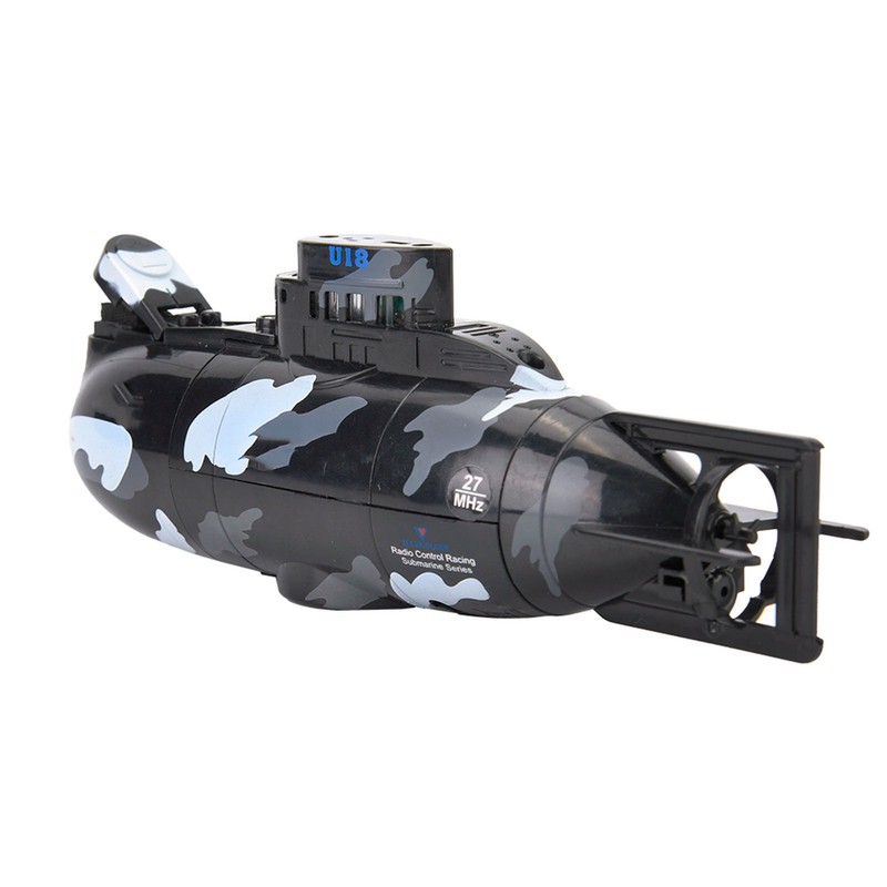 Mini Simulation Military Remote Control 6 Channel Submarine Toy Model