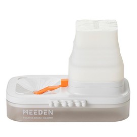 MEEDEN Art Watercolor Paint Set, 48/96 Vivid Colors in Portable Box, Detail Paint Brush Included, Gift:_White Brush Washer