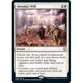 The Gathering - Akroma's Will - Commander LegendsQ