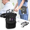 Trunab Nurse Bag, Nurse Pouch, Fanny Pack, Nurse, Multi-functional (Black)