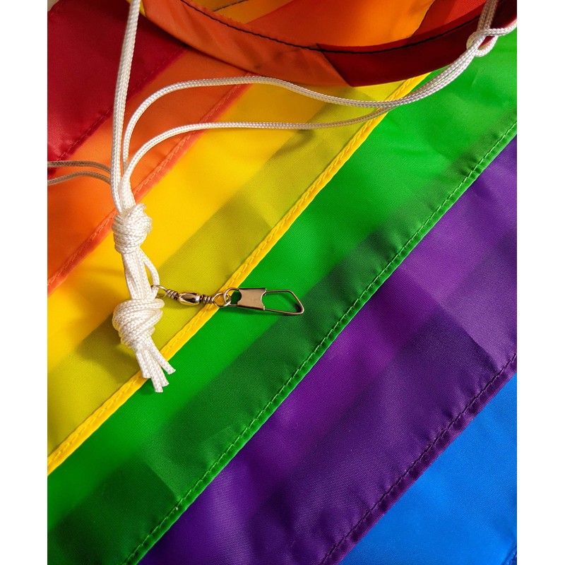 Madrona Brands Spiral Rainbow 60 Inch Windsock | Durable Outdoor