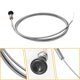 Ollanoos Universal Carburettor Push Pull Choke Control Cable 290835 Replacement for Lincoln F162 F163 SA200 SA250 Replacement for Oregon Go Trolley Replacement for Stens Lawn Mower Replace 60122
