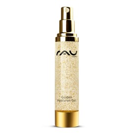 RAU Golden Hyaluronic Gel 50 ml - Anti-Ageing Gel with 23 Carat Gold Wrinkle Away Instant Effect, Moisture for a Beautiful Glow