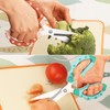 Frepxzlk Kitchen Scissors, Heavy Duty Kitchen Scissors with Sharp Stainless