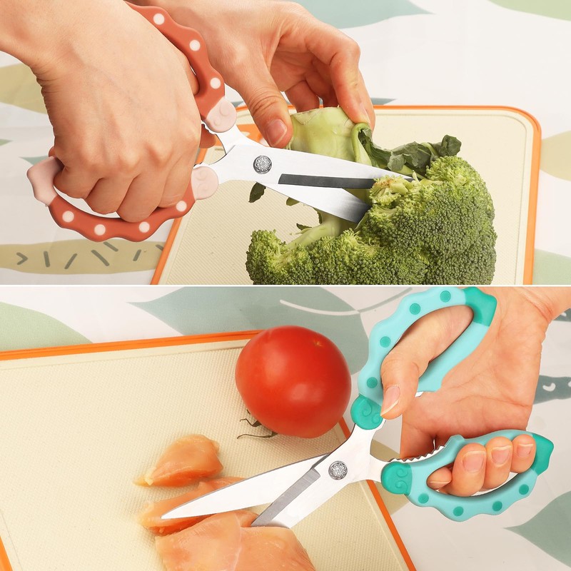 Frepxzlk Kitchen Scissors, Heavy Duty Kitchen Scissors with Sharp Stainless