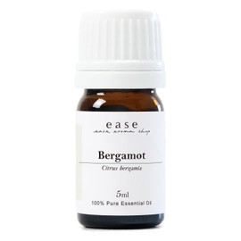 ease Aroma Oil, Organic Bergamot, 0.2 fl oz (5 ml), AEAJ Certified Essential Oil