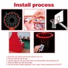 LED Basketball Hoop Lights Remote Control Basketball Rim LED Light