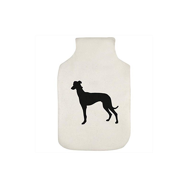 'Greyhound Silhouette' Hot Water Bottle Cover (HW00015050)