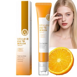 Vitamin C Eye Roller Serum for Dark Circles & Puffiness,Eye Bag Remover