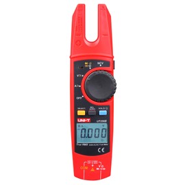 UNI-T Probador eléctrico UT256B Horquilla abierta Tenedor sin contacto Medidor de voltaje True RMS 6000 recuentos Corriente de CA, CC, Resistencia de voltaje, Capacitancia, Prueba de diodo NCV, modo relativo