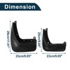 TUCKBOLD Mud Flaps Splash Guards for Volkswagen Beetle A5 2012-2019