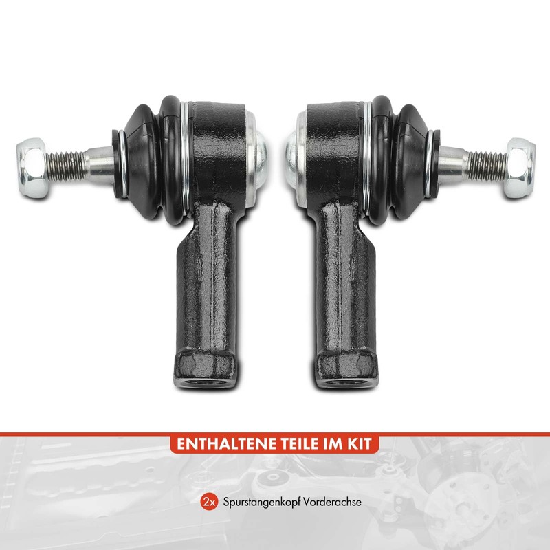 Frankberg 2x Tie Rod End Front Axle Left Right Compatible