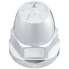 ジェットイノウエ(JET INOUE) スターマークナットカバー 33MM ABS 10個入 メッキ 500496