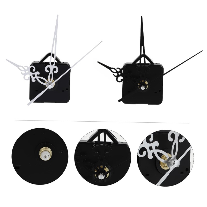 LALAFINA 2sets Silent Quartz Clock Movement Mechanism DIY Watch Accessories
