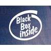 Car Sticker Black Box Inside Fun Novelty Van Window New