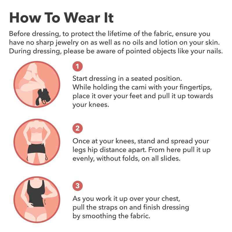 SHAPERMINT Womens Tops 2-Pack - High Compression Scoop Neck Cami